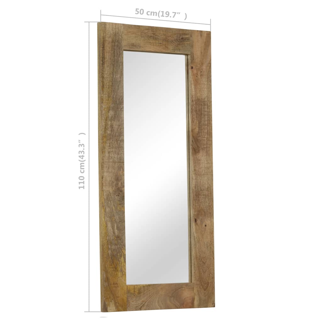 Spiegel 50x110 cm massief mangohout