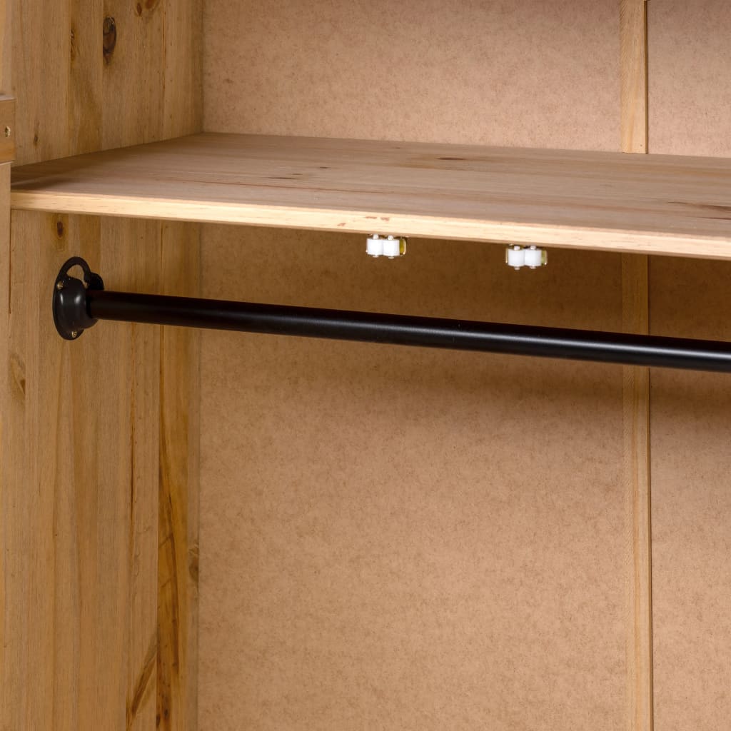 Kledingkast Panama Range 80x50x171,5 cm massief grenenhout