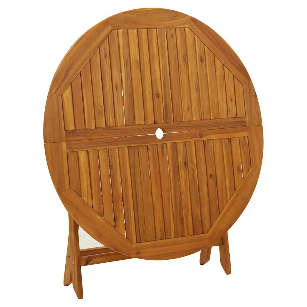 Tuintafel inklapbaar 110 cm massief acaciahout