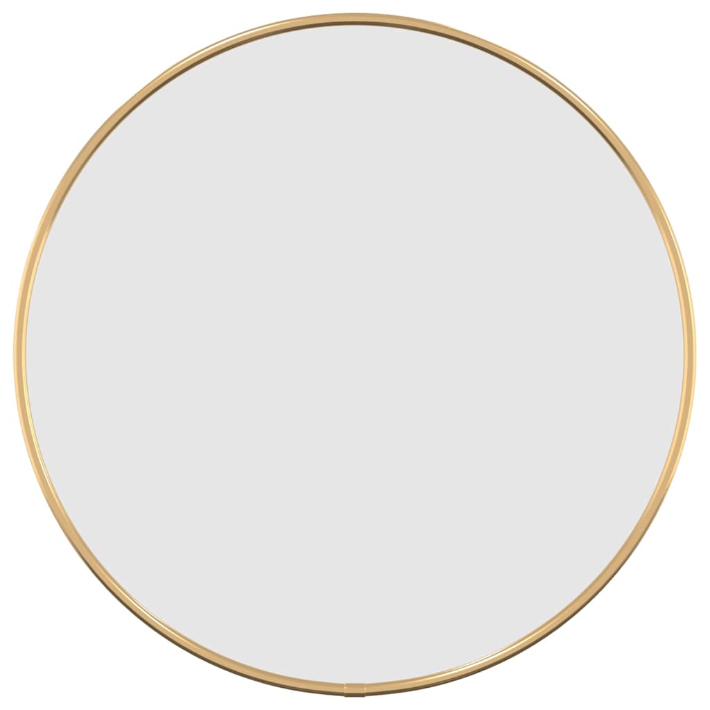 Wandspiegel rond Ø40 cm goudkleurig