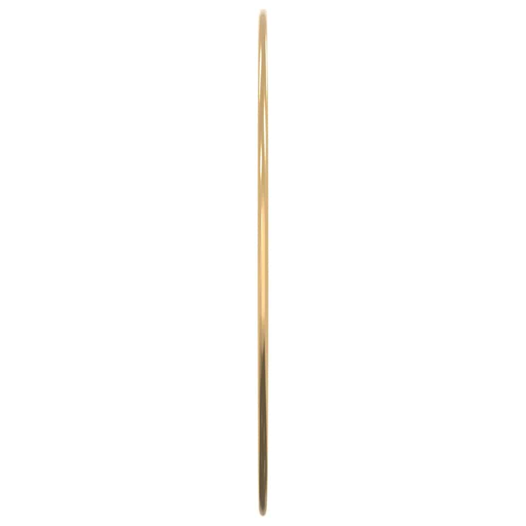 Wandspiegel rond Ø40 cm goudkleurig