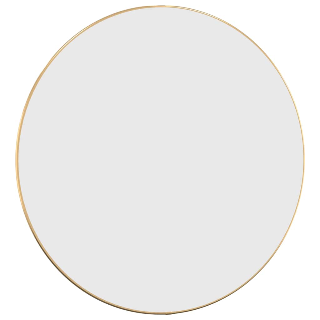 Wandspiegel rond Ø60 cm goudkleurig