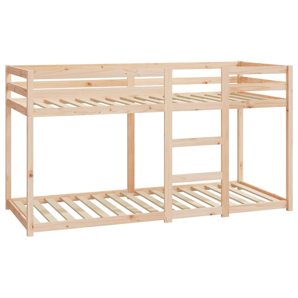 Stapelbed massief groenhout 80x200 cm