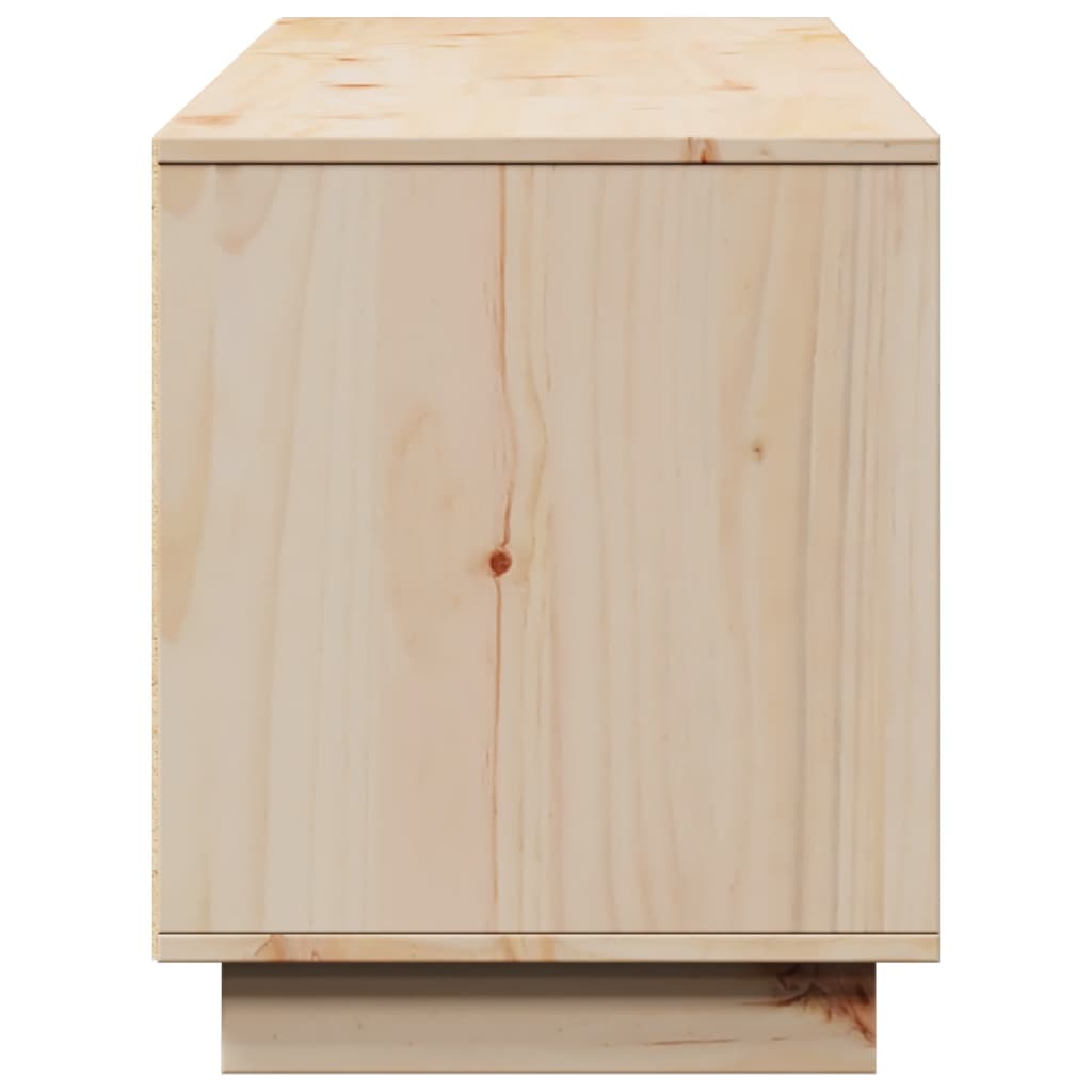Tv-meubel 156x37x45 cm massief groenhout