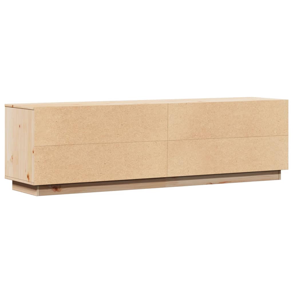 Tv-meubel 156x37x45 cm massief groenhout