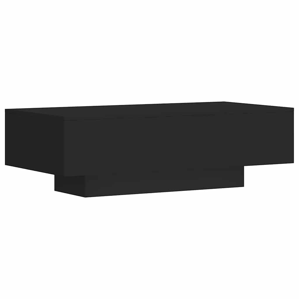 Salontafel 100x49,5x31 cm bewerkt hout zwart