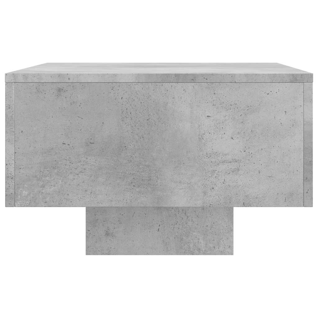 Salontafel 100x49,5x31 cm bewerkt hout betongrijs