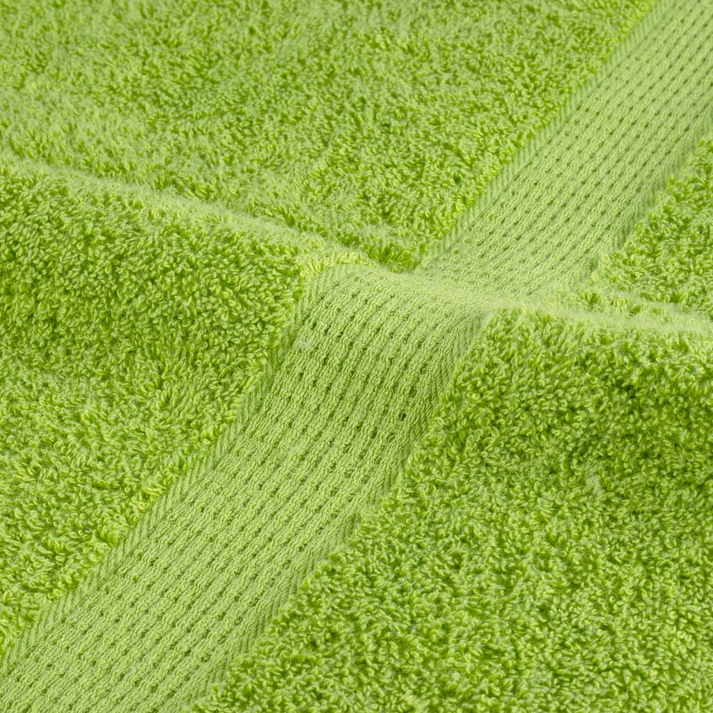 12-delige Handdoekenset SOLUND 600 g/m² groen