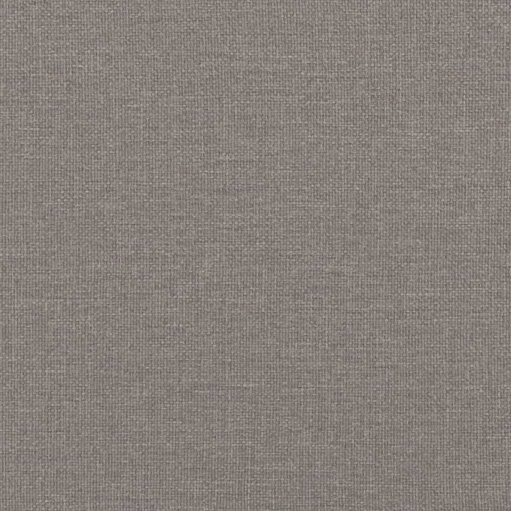 Driezitsbank stof taupe