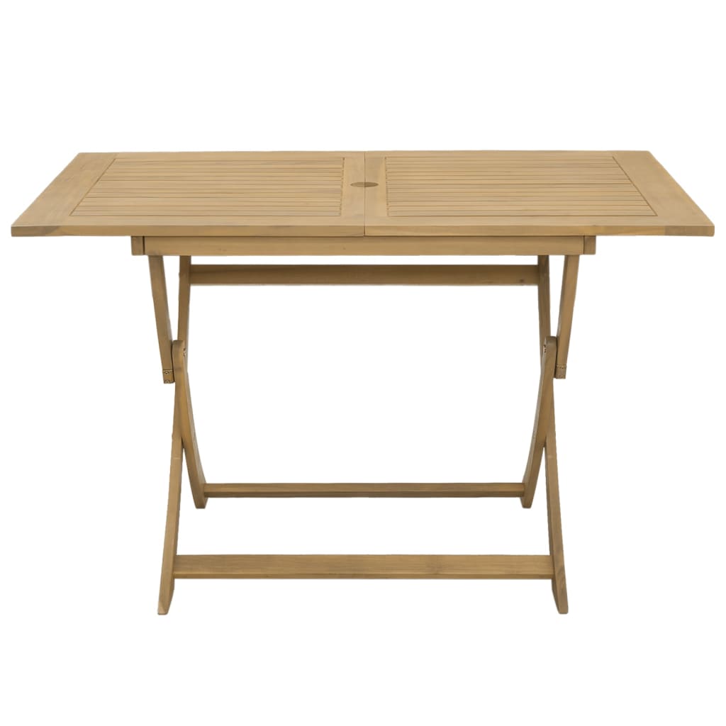 Tuintafel inklapbaar 120x70x75 cm massief acaciahout