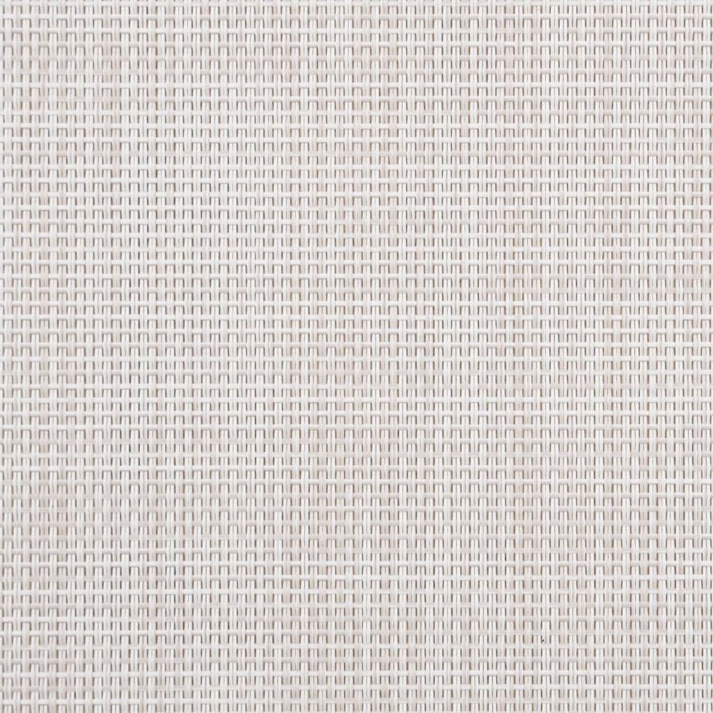 Tuinstoelen inklapbaar 6 st massief acaciahout en textiel