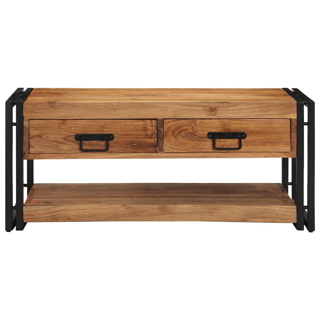 Salontafel 90x50x38 cm massief acaciahout