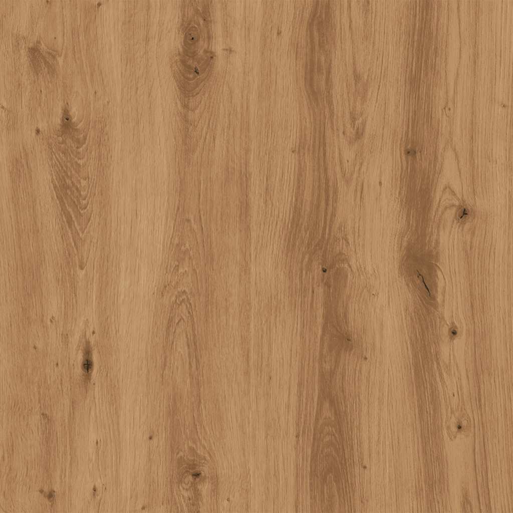Hoekbureau 145x100x76 cm bewerkt hout ambachtelijk eikenkleur