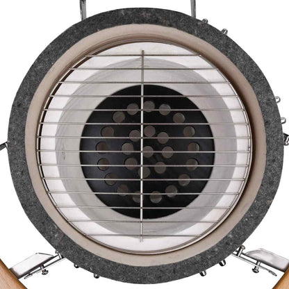 vidaXL Kamado barbecue 76 cm keramiek