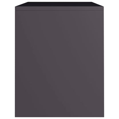 Nachtkastjes 2 st 40x30x40 cm bewerkt hout grijs