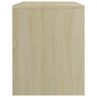 Nachtkastjes 2 st 40x30x40 cm bewerkt hout sonoma eikenkleurig