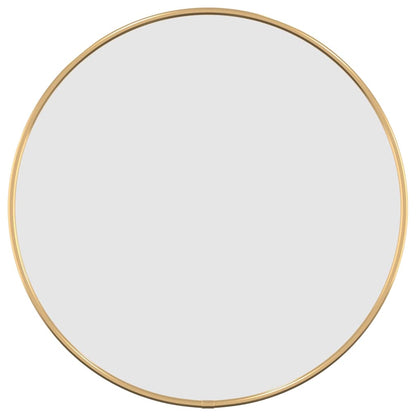 Wandspiegel rond Ø40 cm goudkleurig