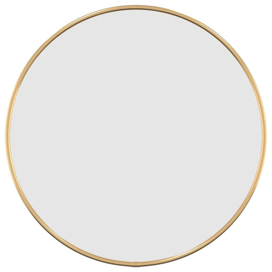 Wandspiegel rond Ø40 cm goudkleurig