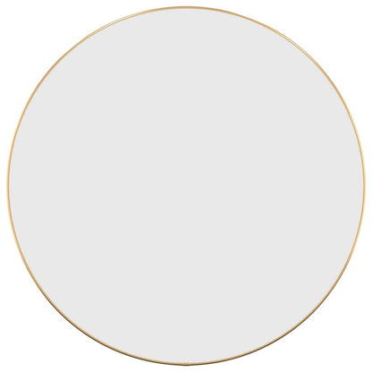 Wandspiegel rond Ø60 cm goudkleurig