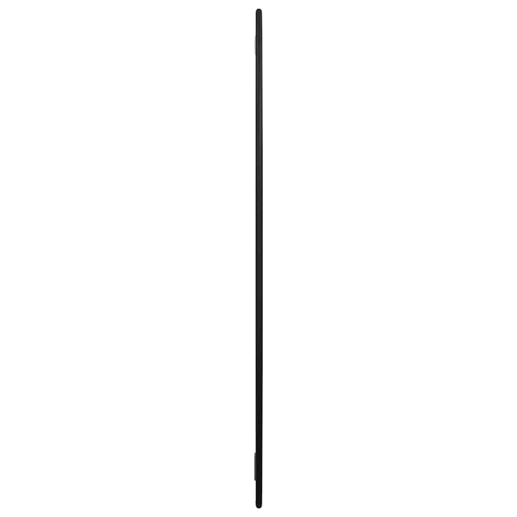 Wandspiegel rond Ø60 cm zwart