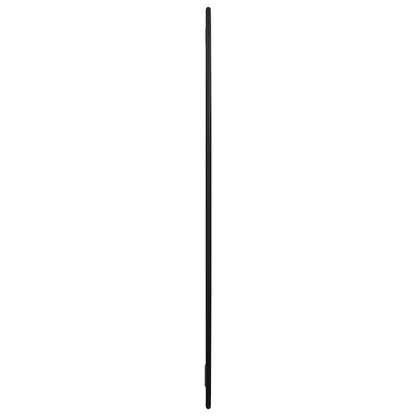 Wandspiegel rond Ø60 cm zwart