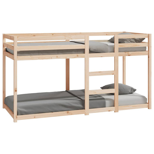Stapelbed massief grenenhout 80x200 cm