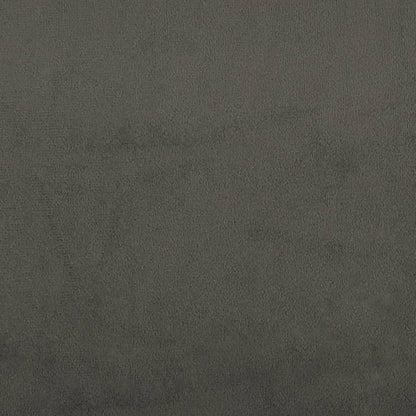 Bedframe zonder matras 90x200 cm fluweel donkergrijs