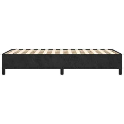 Bedframe fluweel zwart 90x200 cm