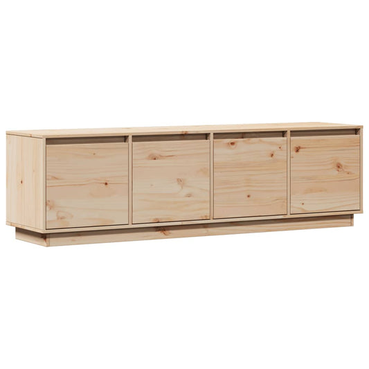 Tv-meubel 156x37x45 cm massief grenenhout