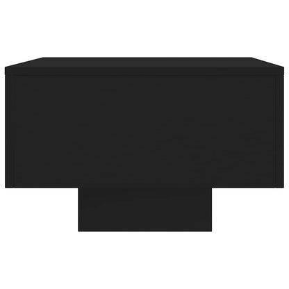 Salontafel 100x49,5x31 cm bewerkt hout zwart