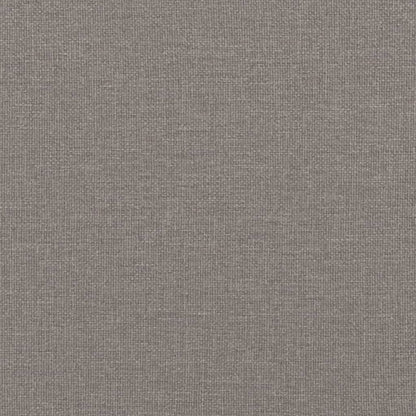 Driezitsbank stof taupe