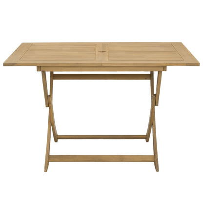Tuintafel inklapbaar 120x70x75 cm massief acaciahout