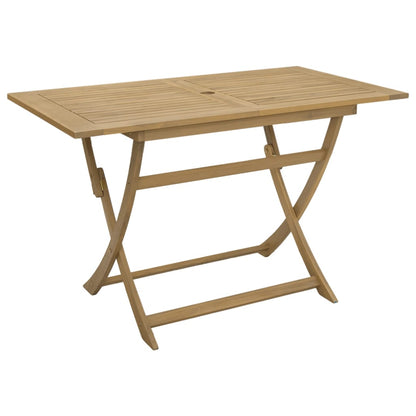 Tuintafel inklapbaar 120x70x75 cm massief acaciahout