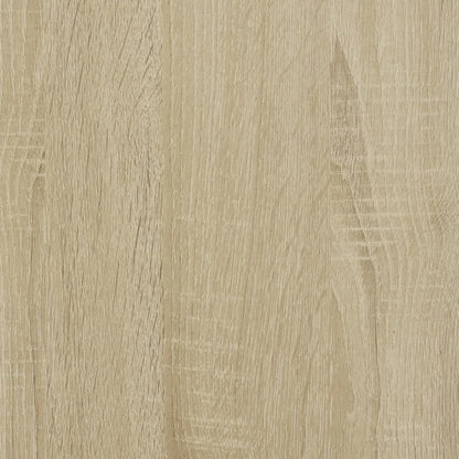 Bedframe met hoofdeinde bewerkt hout sonoma eiken 180x200 cm