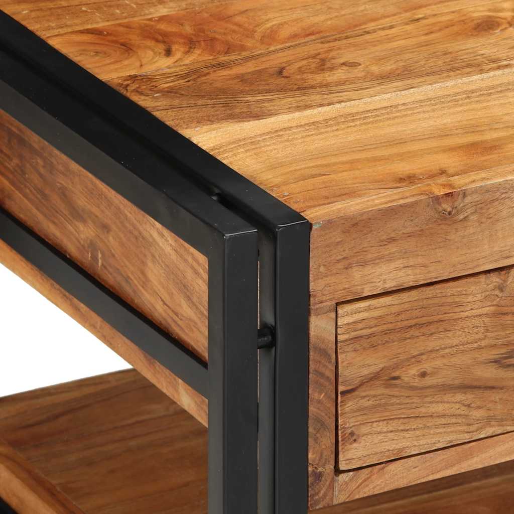 Salontafel 90x50x38 cm massief acaciahout