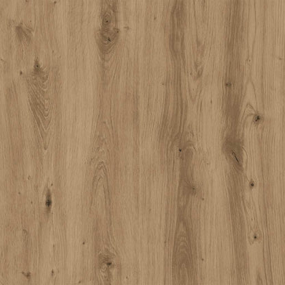 Eettafel 140x74,5x76 cm bewerkt hout artisanaal eikenkleurig