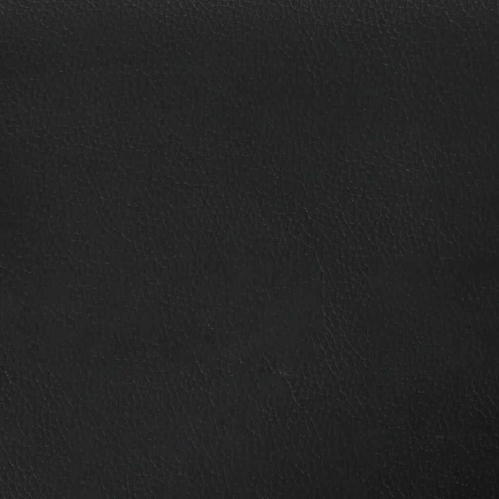 Fauteuil - Zwart kunstleer